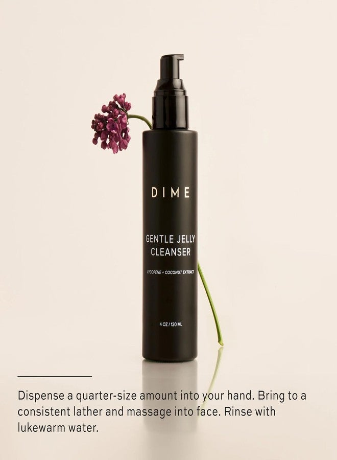 DIME Beauty Gentle Jelly Cleanser, Hydrating Facial Cleanser and Makeup Remover with Vitamin E, Sensitive Skin Face Wash, 4 oz / 120 ml - Image 5